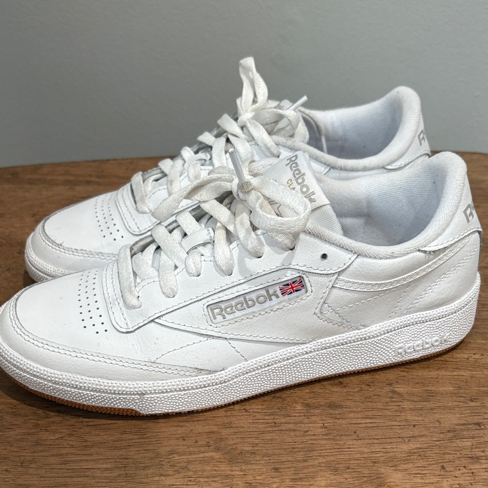 Reebok Classic White Leather Sneakers